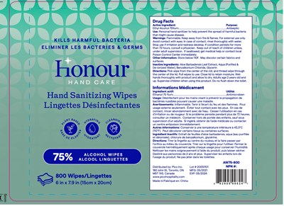 Label 800 Wipes (Wipes 800)